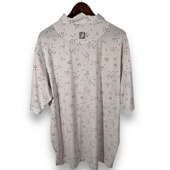 FootJoy Golf Polo Bird Print Performance Top Size 2XL - Picture 4 of 13